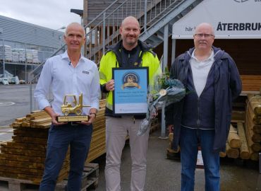 STARK Group's branch in Nacka awarded builders' merchant of the year in Sweden